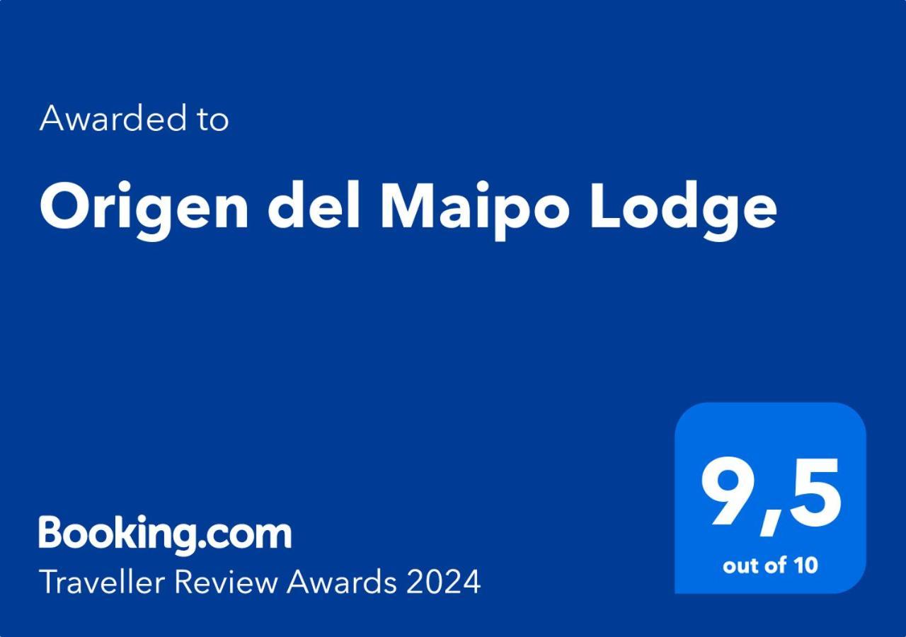 Origen Del Maipo Lodge San José de Maipo Εξωτερικό φωτογραφία